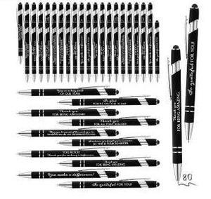 lot 26419 image: Lincia 80 Pcs Team Appreciation Gifts Motivational Quote Ballpoint Pen
