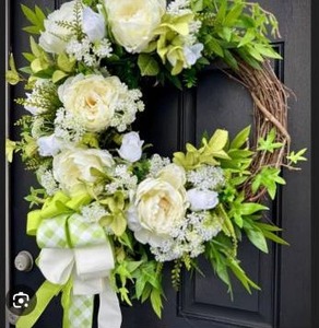 lot 26421 image: Cir Oasis St Paricks Day Wreath