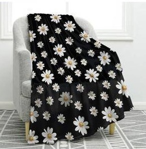 lot 26423 image: Esconal Daisy Throw Blanket, 60x50