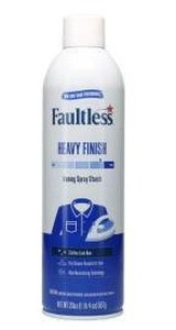 lot 39597 image: Faultless Heavy Hold Ironing Enhancer Spray Starch