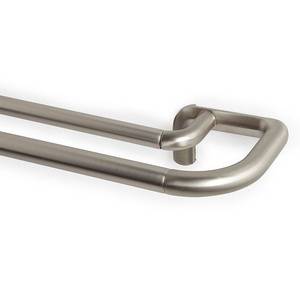 lot 39625 image: Umbra Twilight Expandable Double Curtain Rod, 28-48 Inch