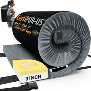 lot 39632 image: CYMULA CertiPUR-US Memory Foam Camping Mattress 2 Person
