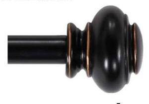 lot 39649 image: VERSAILTEX Window Curtain Rod for Windows 48 to 84 Inches