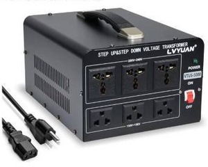 lot 39669 image: LVYUAN 5000W Voltage Converter Transformer
