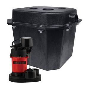 lot 39717 image: Red Lion 13 HP 3200 gph Thermoplastic Vertical Float Switch AC Sump Pump