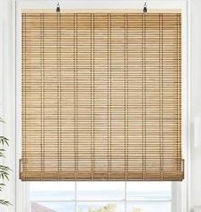 lot 39729 image: LazBlinds Cordless Bamboo Blind