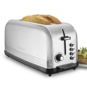 lot 39731 image: Cuisinart - Long Slot Toaster - Stainless Steel
