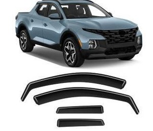 lot 39738 image: in-Channel Rain Guards Fit for Hyundai Santa Cruz 2022 2023 2024 2025