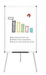 lot 39768 image: VIZ-PRO Magnetic Whiteboard Easel