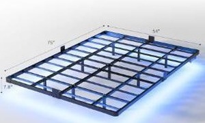 lot 39784 image: OLEVS Floating Bed Frame Model BF-F-005