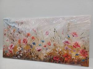 lot 39809 image: Floral Meadow Canvas Wall Art