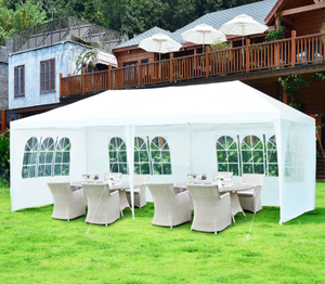 lot 3079 image: 10x20 ft Outdoor Party Canopy Tent - Retail $0