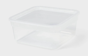 lot 3123 image: Bright room stackable bins with lid (12 pack ) - Retail $0