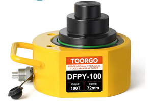 lot 3126 image: 100T 2.7 Stroke Hydraulic Cylinder, Porta Power Ram, Hydraulic Lifting Cylinders - Retail $300