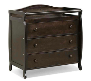 lot 3140 image: Dresser with changing table  - Retail $0