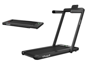 lot 3156 image: Costway 2in1 Folding Treadmill 2.25HP - Retail $346