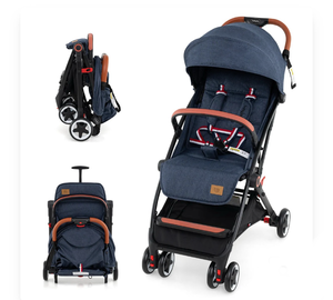 lot 3165 image: BABY JOY Lightweight Baby Stroller, Compact Toddler Travel Stroller for Airplane - Retail $175