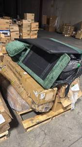 lot 9997 image: Misc Pallet #1 of Incomplete Items (mostly furniture), damage or missing pieces - Retail $0