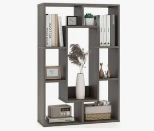 lot 3219 image: COSTWAY CB10642 7-Cube Geometric Bookshelf Modern Decorative - Retail $0