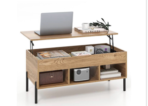 lot 3233 image: Lift top coffee table  - Retail $0