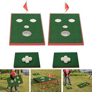 $120 SPRAWL Golf Cornhole Set: Golf Chipping Game for Tailgate