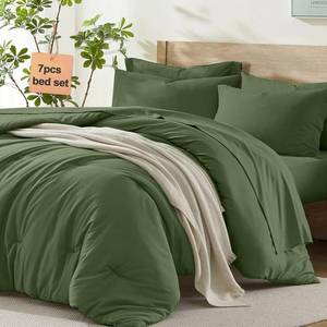 lot 940 image: $46 Homelike Moment Queen Comforter Set with Sheets, 7 Piece