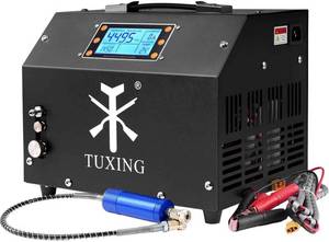 $219 TUXING PCP Air Compressor 4500Psi Auto-Stop, 110V