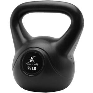 lot 1004 image: ProsourceFit 25-lb Cast Iron Kettlebell