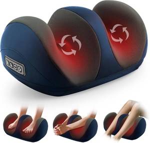 lot 1051 image: Foot Massager with Heat and Shiatsu Kneading Machine (Blue)