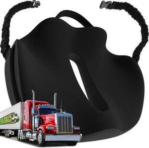 lot 1115 image: XL Truck Seat Cushion for Driver - Back Support CertiPUR-US Foam