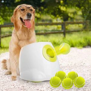 lot 1134 image: $129 ALL FOR PAWS Automatic Dog Ball Launcher for Medium to Large Dogs