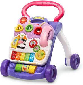lot 1193 image: VTech Sit-to-Stand Learning Walker, Lavender