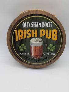 lot 22353 image: Shamrock Irish Pub Wall Sign