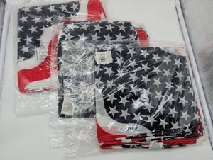 lot 22508 image: American Flag Patriotic Bandanas - New in Package