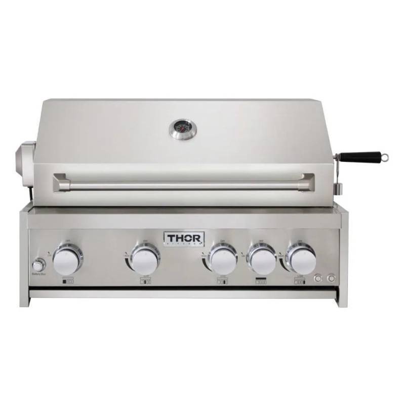 lot 39004 image: 32 INCH Gas BBQ Grill- MK04SS304