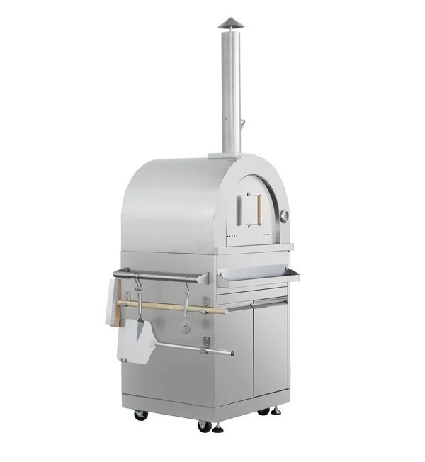 lot 39007 image: Outdoor Pizza Oven with Bottom Cabinet-MK07SS304
