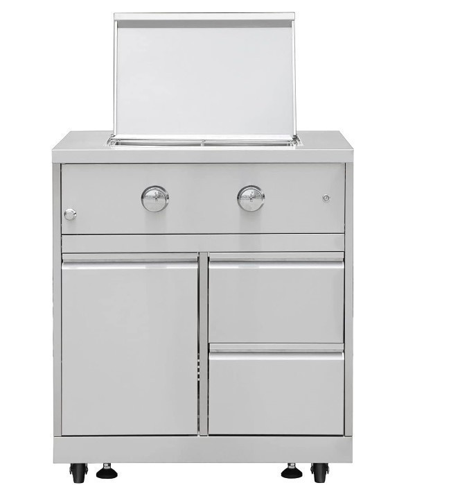 lot 39008 image: Side Burner with Bottom Cabinet