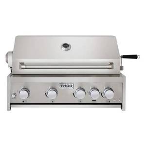 lot 39016 image: 32 INCH Gas BBQ Grill- MK04SS304