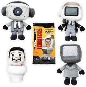 lot 2691 image: Skibidi Toilet Mystery Plush   Collectible Plush, All-New Collectibles, Officially Licensed Skibidi Toilet Merch (One Plush)