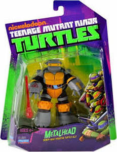 lot 2693 image: Teenage Mutant Ninja Turtles Playmates Metalhead Figure&nbsp