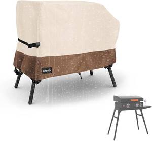 lot 2701 image: Blackstone 22 Inch Griddle Cover - Heavy Duty, Waterproof, Beige