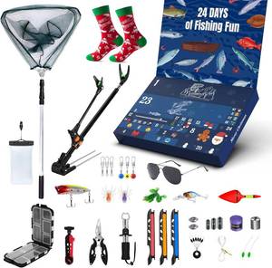 lot 2767 image: Mystery Fishing Gift Box for Him   Fun Angling Surprises, Valentine s Day Present for Boyfriend, Son, Husband & Outdoor Hobby Fans