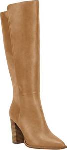 lot 2994 image: Juliet Holy Womens Knee High Boots Stacked Block Heel Pointed Toe Riding Boots SIZE 9
