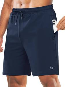lot 2997 image: NORTHYARD Mens 7 Gym Shorts Knit Athletic Tennis Shorts for Men with Zipper Pockets for Workout Athletic Training SIZE M