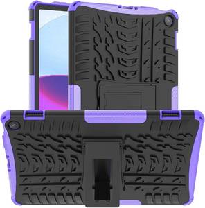 lot 3037 image: FIVE CASES - for Kindle Fire Max 11 inch Tablet 2023 Release,Kickstand Heavy Duty Armor Defender Cover (Purple-)