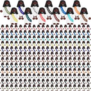 lot 3064 image: Draupnir 240PCS Little Jesus Figures Easter Black Mini Jesus Figurines in Bulk, Religious Jesus Loves You Figures Gift(Macaron,Jesus Love You)
