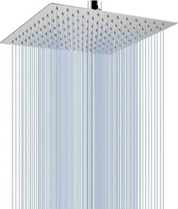 lot 3084 image: Voolan Rain Shower head, High Pressure Shower Head Made of 304 Stainless Steel, Relaxed Shower Experience Even at Low Water Flow and Pressure (10 Chrome)