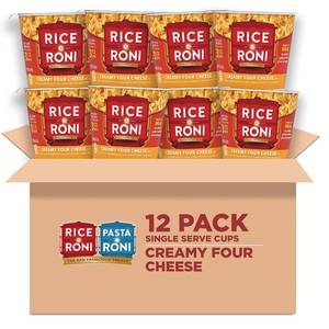 lot 3119 image: Rice-A-Roni Cups, Individual Cup 2.25 Ounce(12 Pack)