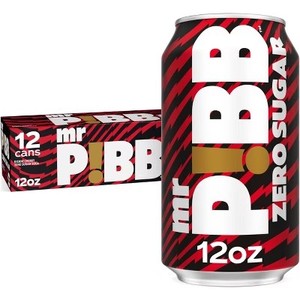 lot 3143 image: Mr. Pibb Kickin Cherry Zero Sugar Soda - 12pk 12 fl oz Cans