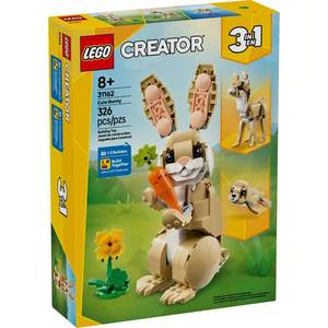 lot 2896 image: LEGO Creator Cute Bunny Building Toy Multicolored 326 pc